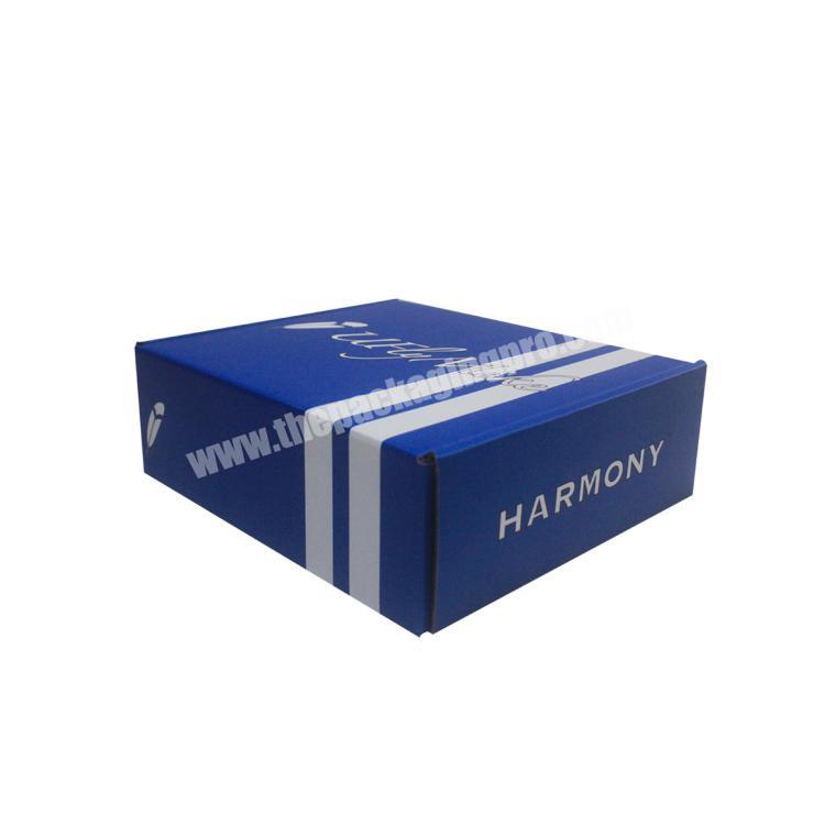Customized made cheap recycled underwear shoes Yoga corrugated shipping moving paper box
