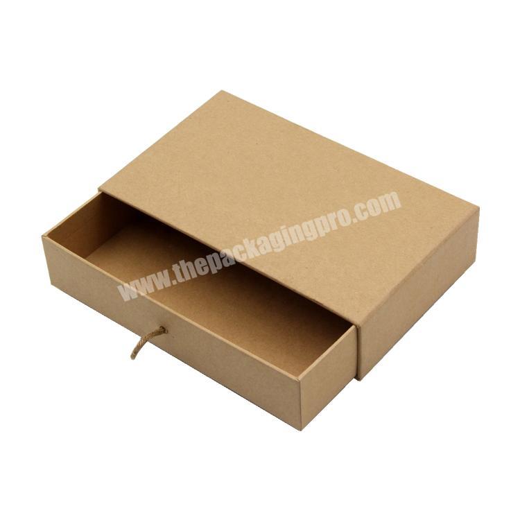 Customized New Style Fashionable Cheap Eyelash Drawer Tandem Packaging Box Slide