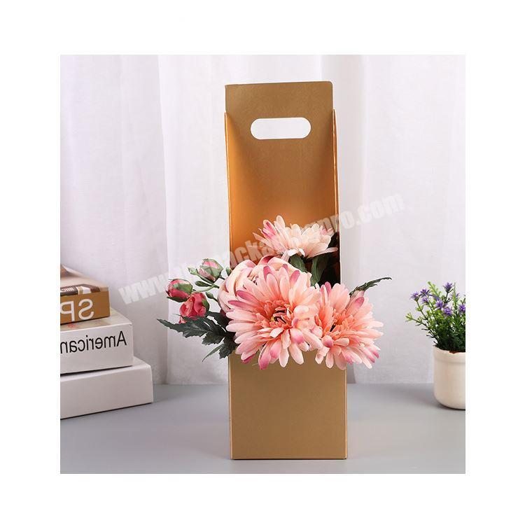 customized OEM paper box packaging flower box new products