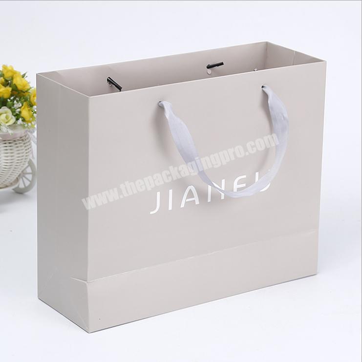 customized paper bags paper bag supplier luxury paper bag with ribbon