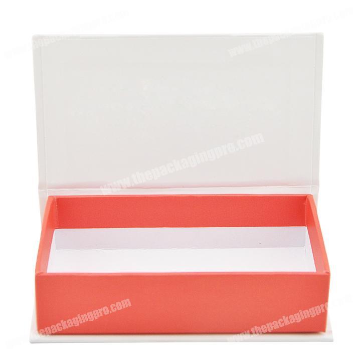 Customized paper cardboard packaging empty magnetic false eyelashes gift box packing