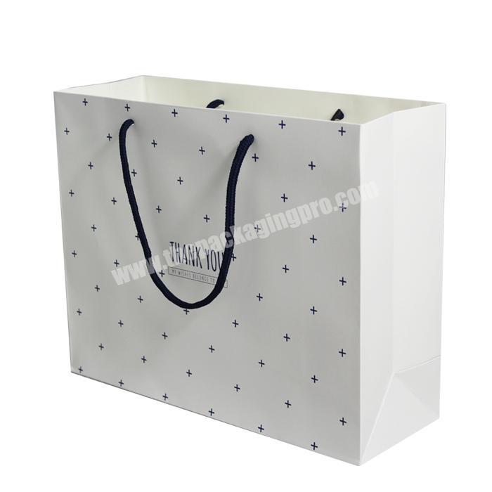 customized paper carry shopping bags for clothing