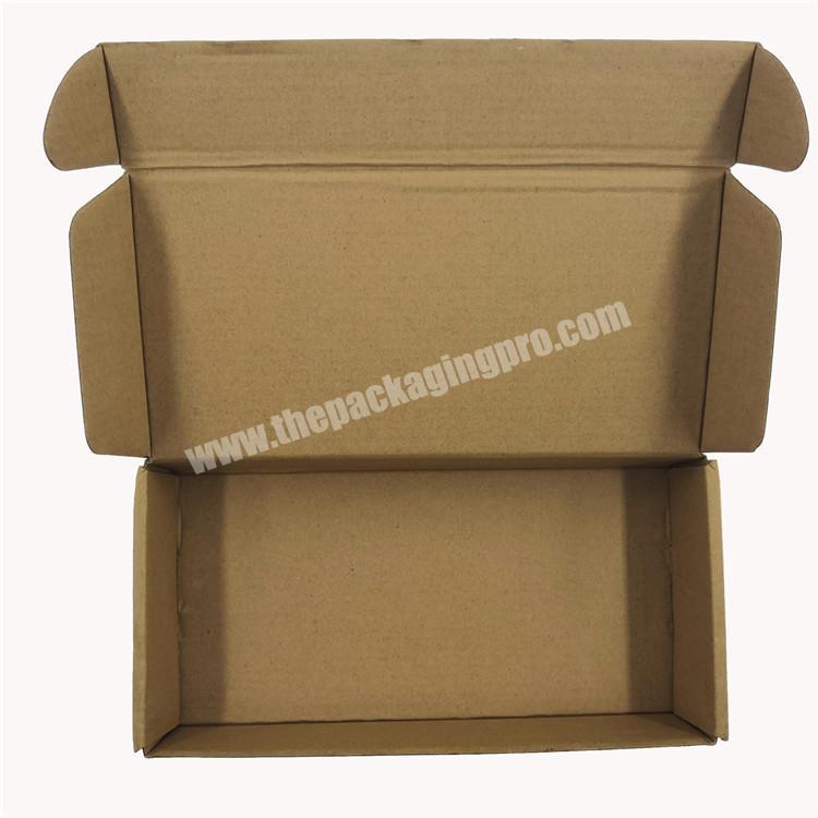 Customized Paper Packaging Box Clothing Logo Corrugated Box