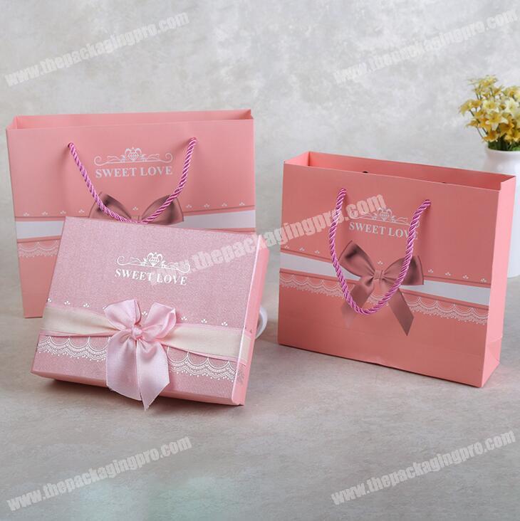 Customized printed fashion gift box ribbon