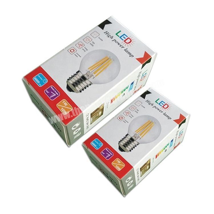Customized Printed LED Bulb Paper Packaging Box