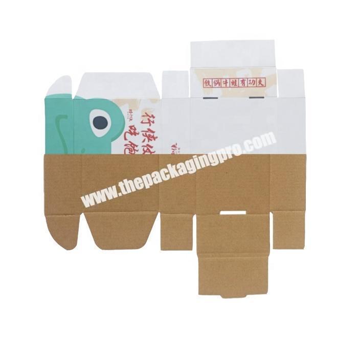 Customized printed paper corrugated shoe packaging carton mailing box