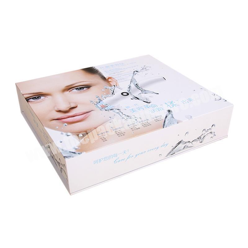 Customized printing Recycled outside art paper packaging cosmetic paper box