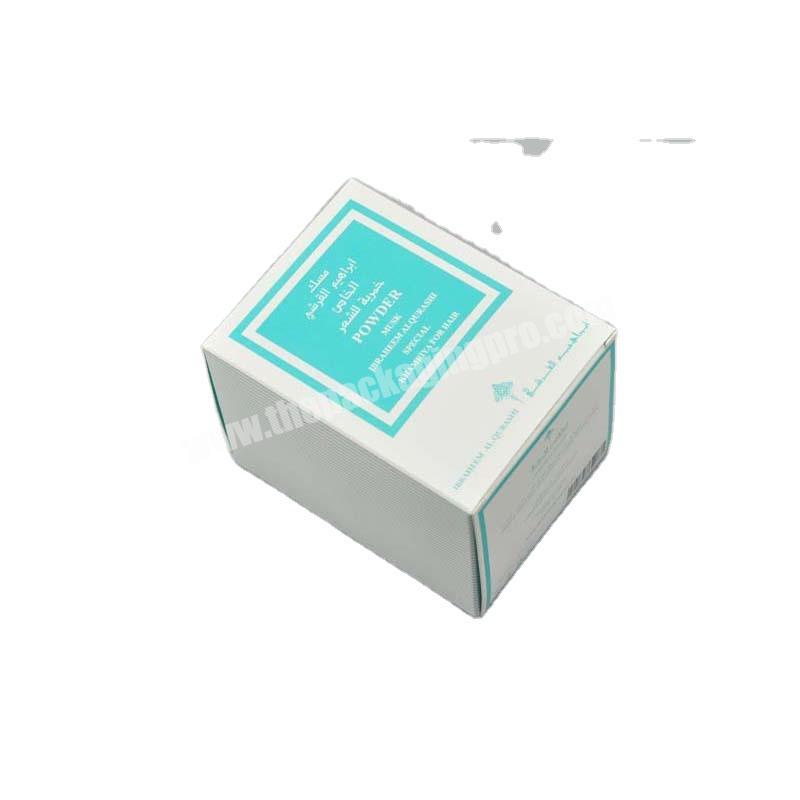 Customized Recyclable OEM Art Paper Carton Packaging Small Folding Cosmetic Paper Box With Printing