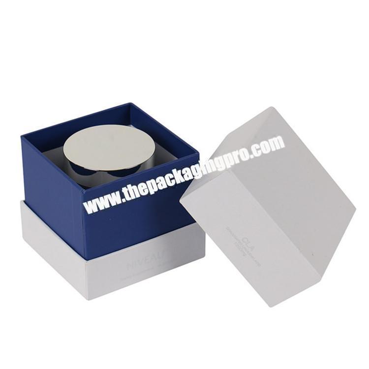 customized rigid cardboard cosmetics box packaging cream