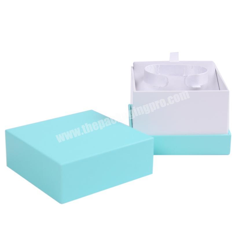Customized ring packaging paper boxes gift jewelry box manufacturers china