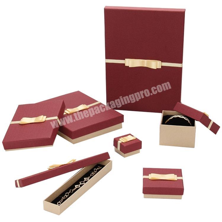 Customized Romantic Jewellery Gift Box wholesale high-end style Jewellery Organizer with Jewelry Gift Box