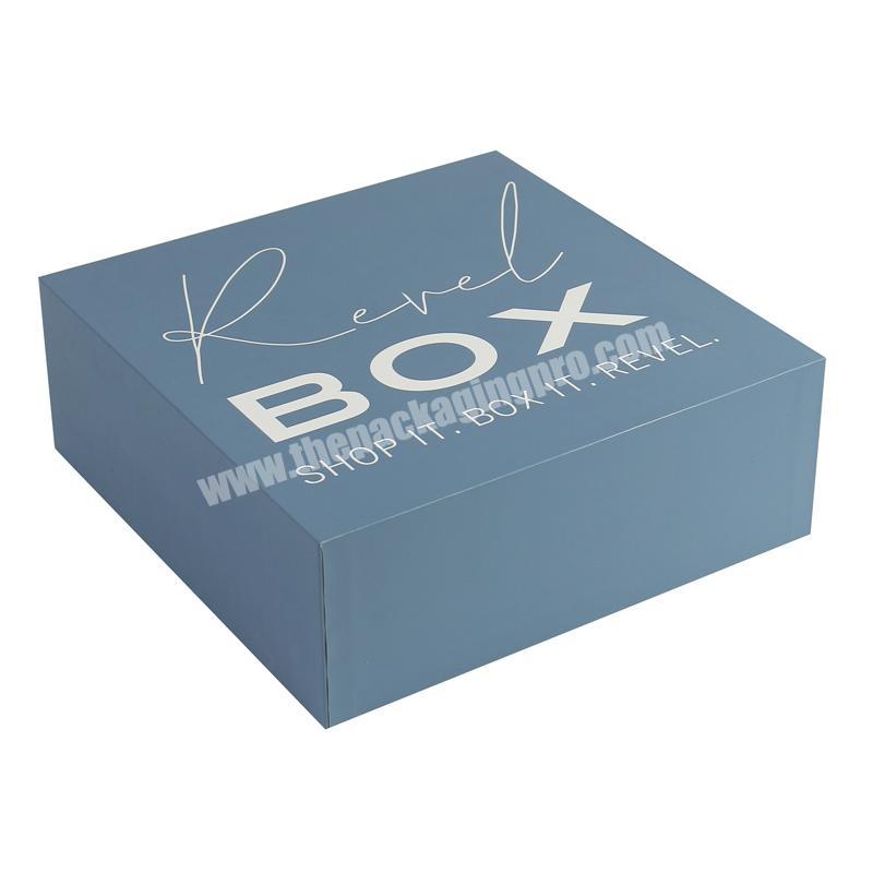 Customized Simple Printing Wedding Gift Cloth Packaging Box
