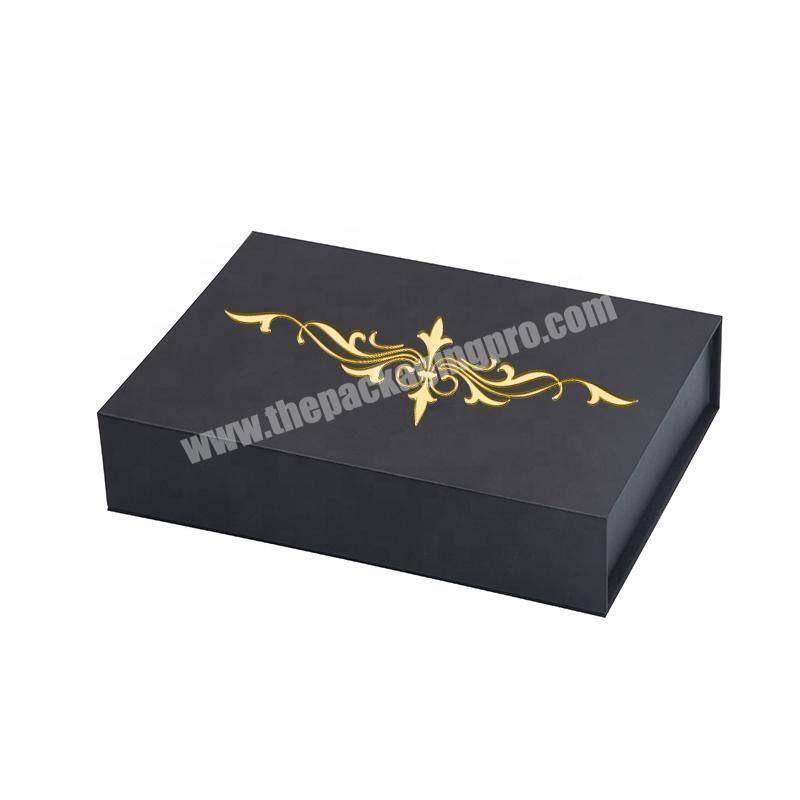 Customized Size Matt Black Paper Cardboard Cosmetics Lipstick Set Packaging Box with your logo