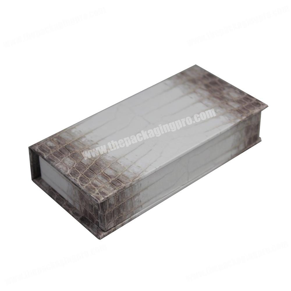 Customized stone paper book-shaped false eyelash packaging box