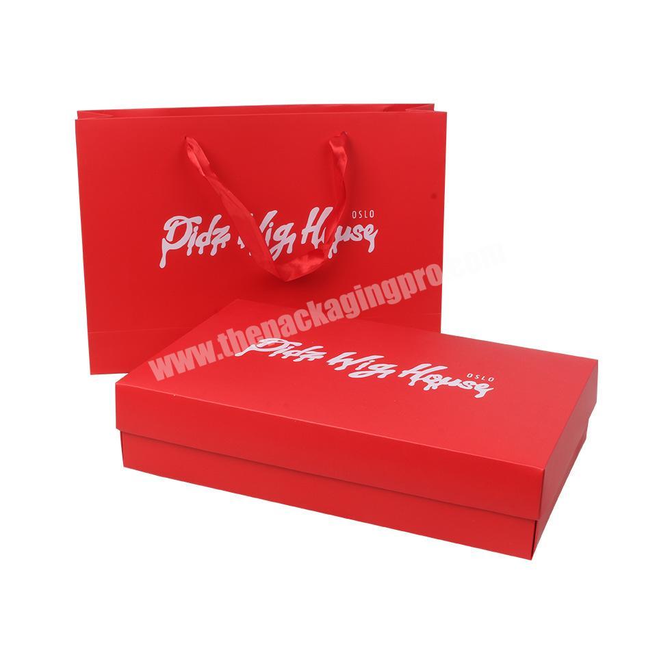 Customized wig packaging gift box, packaging box gift box