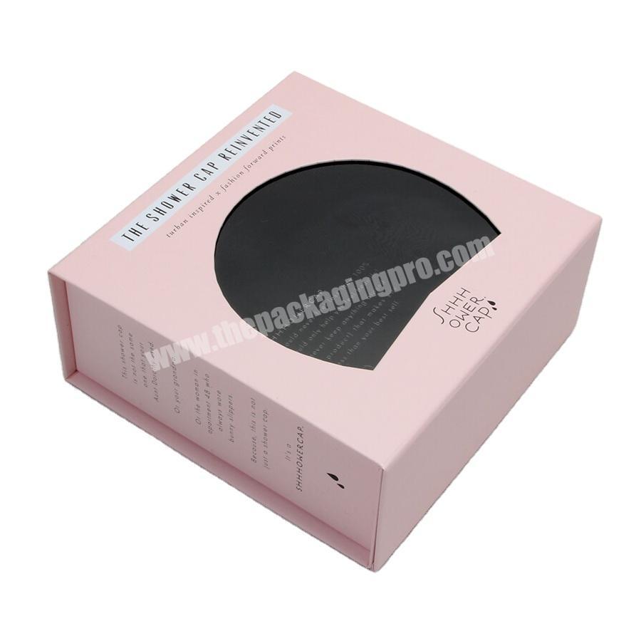 Cute Pink Cap Packaging Boxes