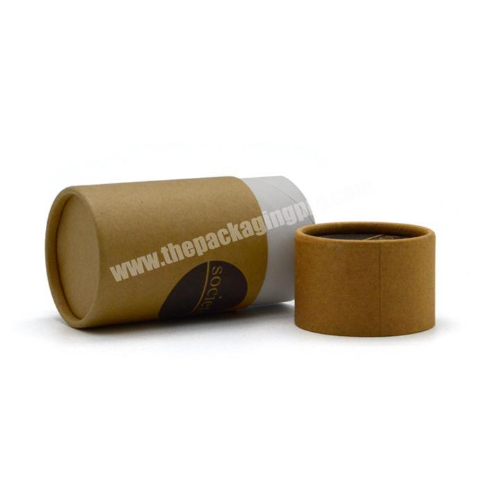 Cylinder kraft paper packaging box cylinder paper stiorage box