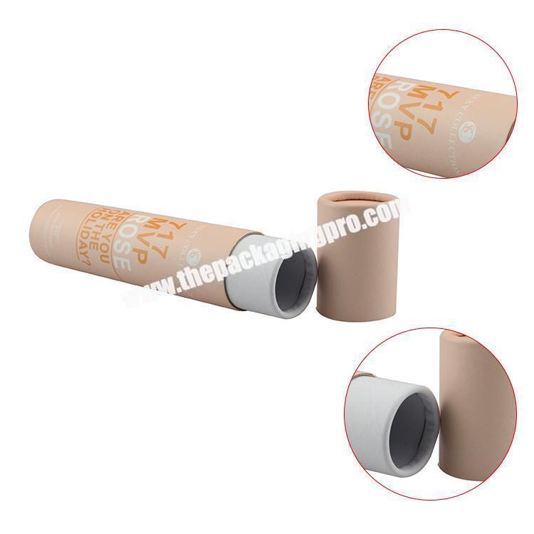 Cylinder small product packaging box kraft cardboard display gift boxes