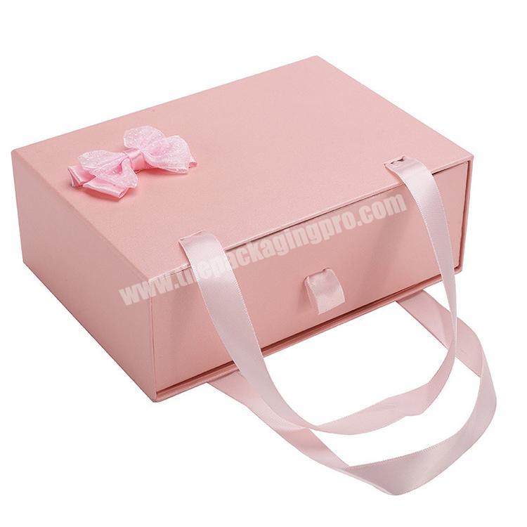 Decoration Surprise Diy Cardboard Product Drawer Storage Boxes Packaging Gift Box Bag Custom Color Delivery