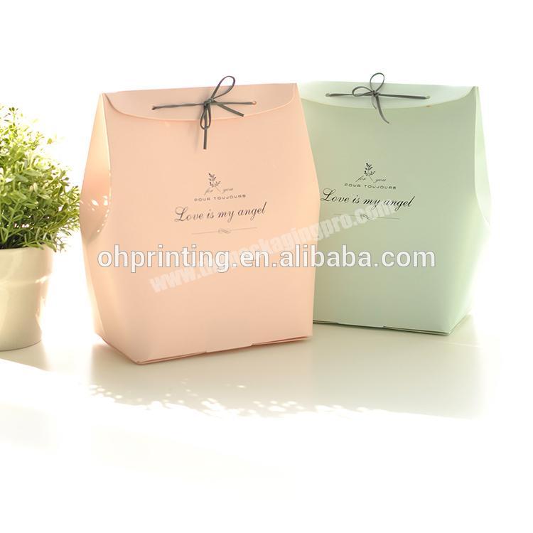 Decorative sweet boxes packaging christmas candy paper bag