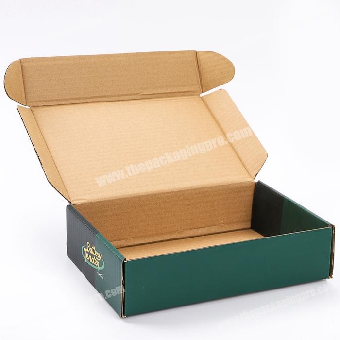 deluxe hard literature mailers eco friendly matte glossy laminated porcelain spatula cardboard ecommerce shipping box