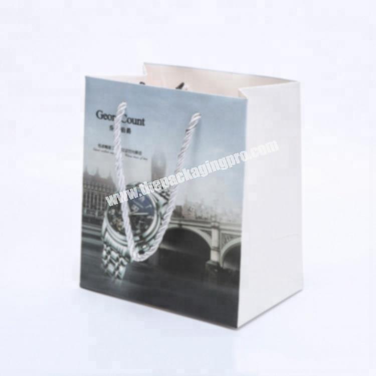 Design top sell paper watch gift bags