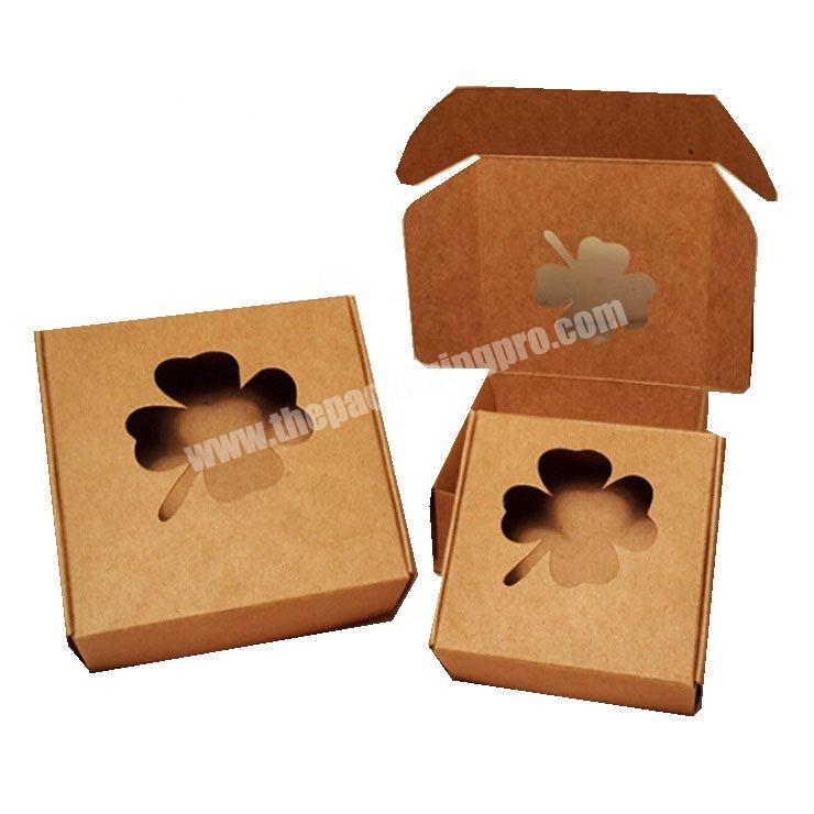 diecut packaging box display window handmade soap box soap boxes accept custom design retail