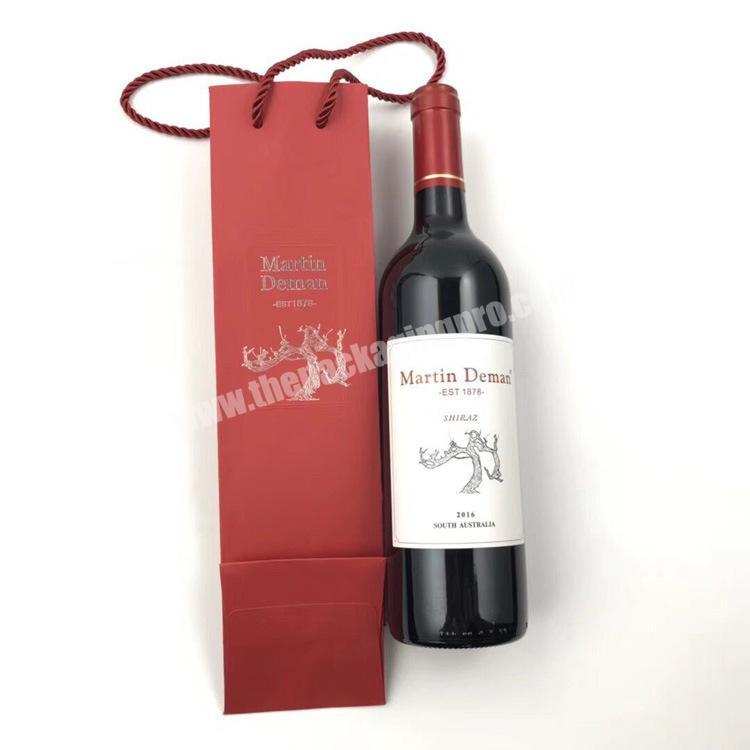 Direct ex-factory price packaging box red wine packaging elegant paper packaging