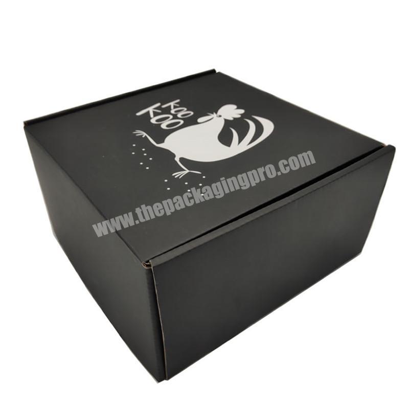 Direct Sale custom black small corrugated boxes box  with a competitive price