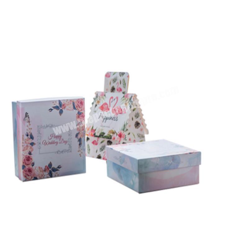 display box box gift with clear lid storage boxes