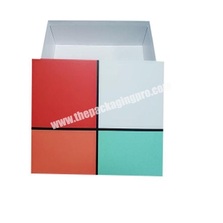 display box custom gift box with clear lid storage boxes
