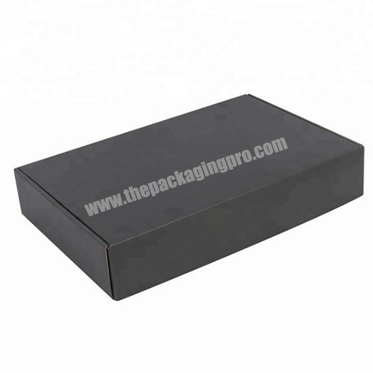 display box matte black box packaging clothing box custom