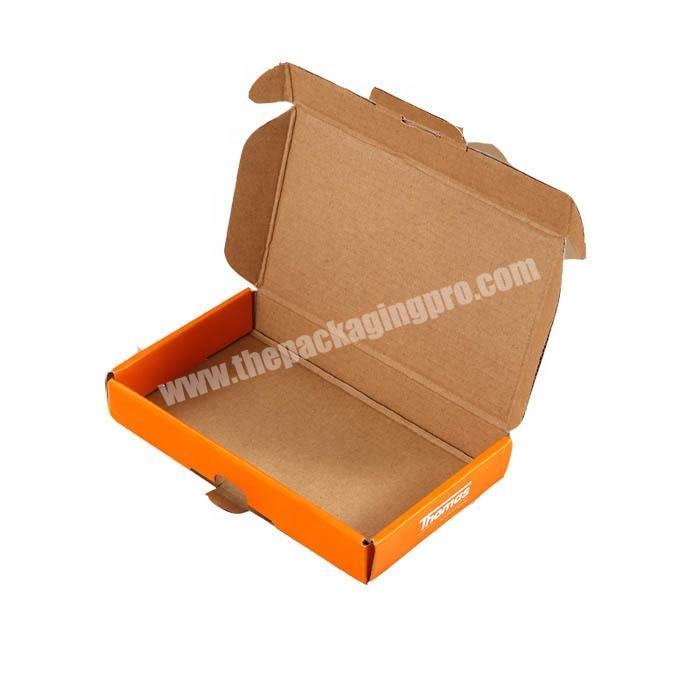 Disposable custom clothes paper packaging boxes with logo