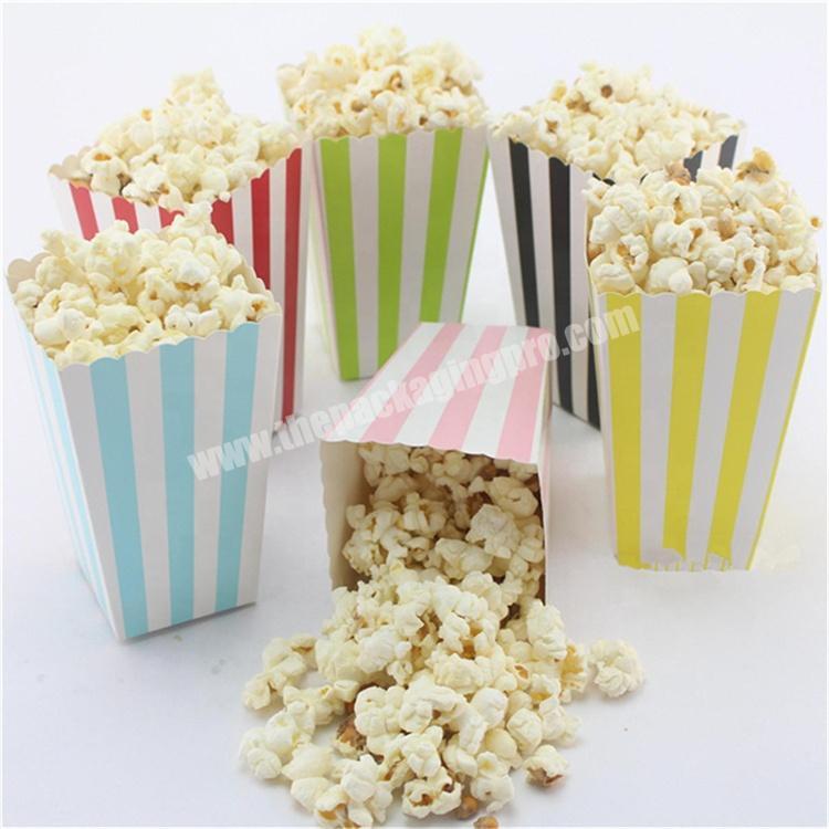 Disposable food grade chicken paper box popcorn packing buckets