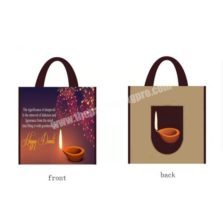 Diwali Gift Package Paper Bags With String Handle
