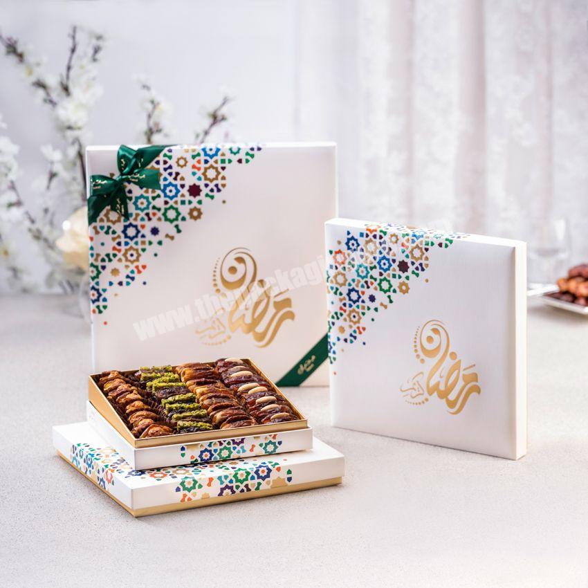 DIY Private Label Luxury Sweet Lovely Customised Logo Printed Packing Gift Box For Christmas Mother's Day Ramadan Eid Surprise