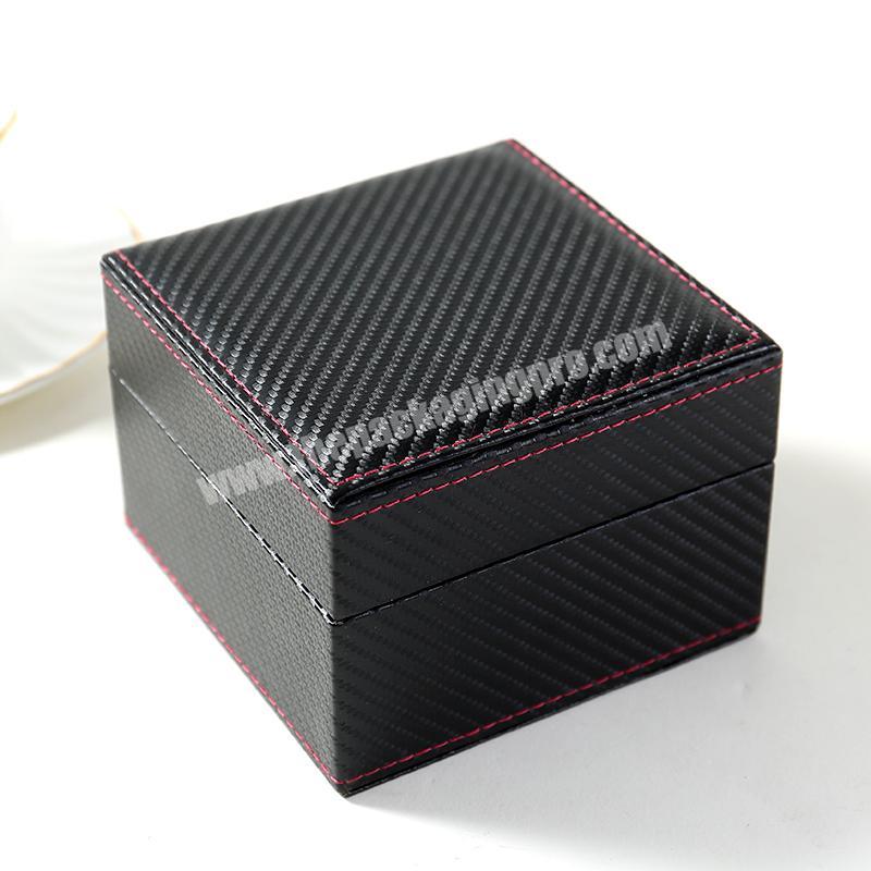 Dongguan New design Watch Box Leather Display Box Custom LOGO Packing Gift Box for watch