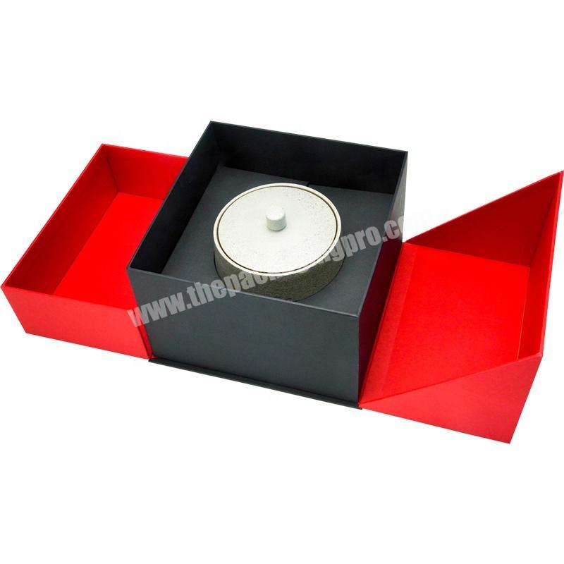 Dongming beautiful irregular logo stamping tea fine packaging gift box