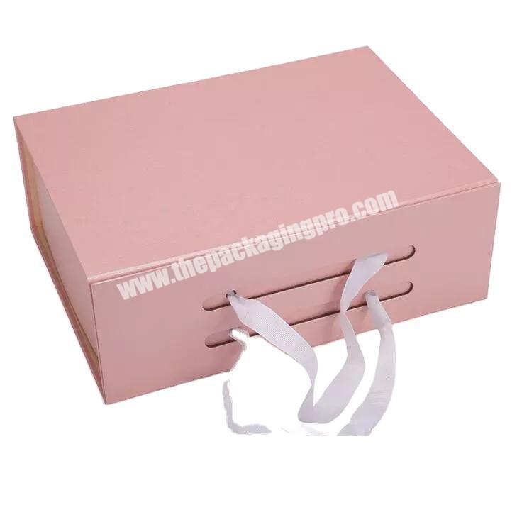 Dongming best-selling mother's day gift custom art paper flip magnet packaging cosmetic box