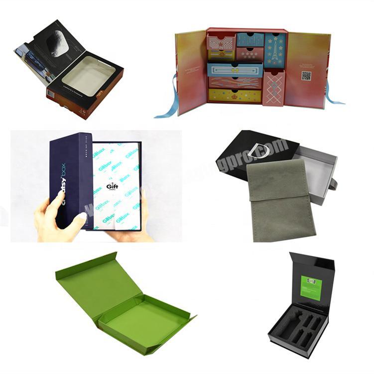 drawer box packaging with various paperboard type gift box options factory wholesale price