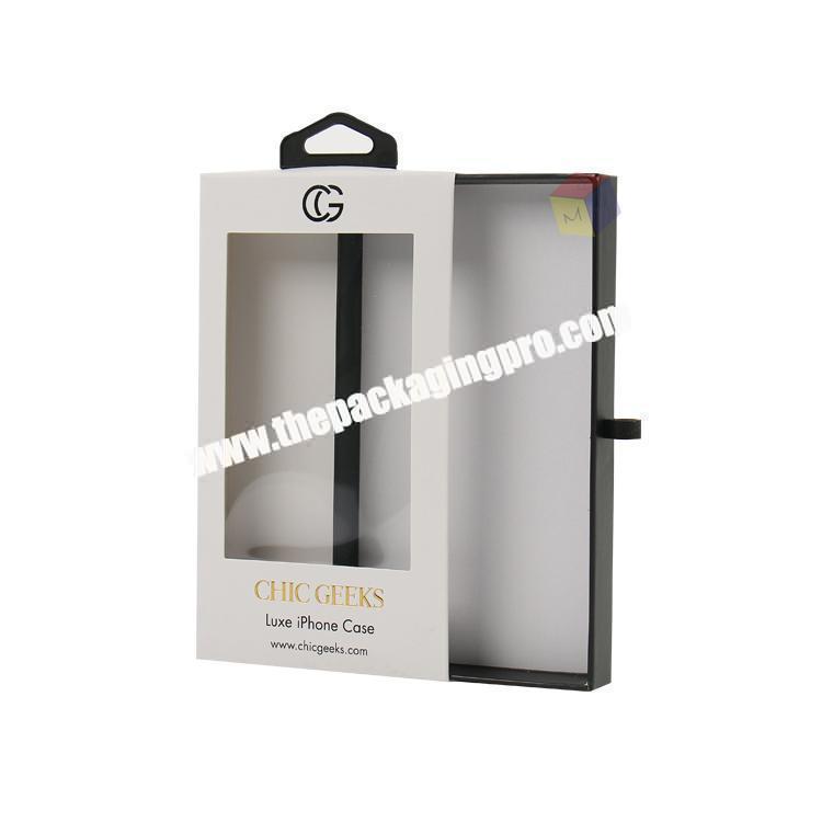 drawer shape cell phone case retail packaging box