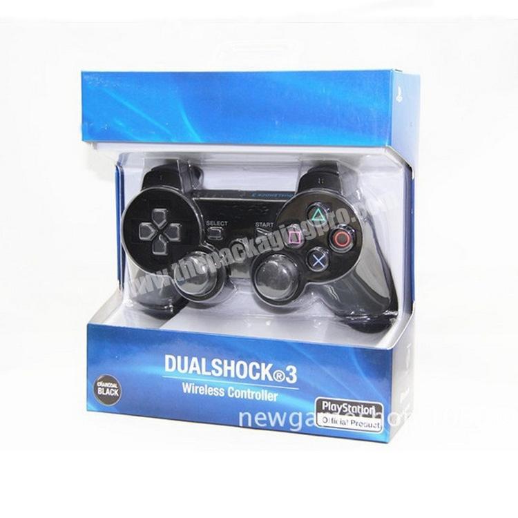 Dual Shock 3 wireless controller packaging box with insert and window