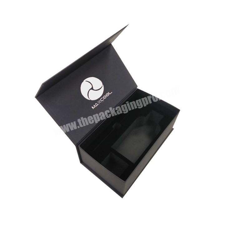 Durable and portable small paper gift box cardboard sunglasses package magnet box