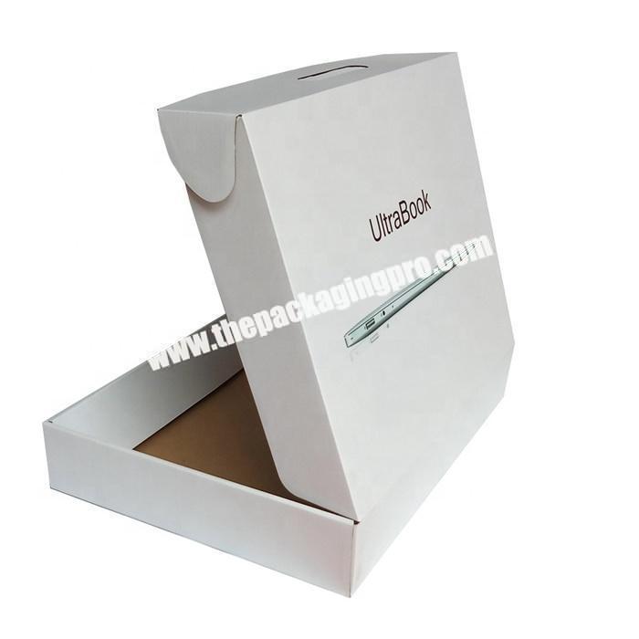 Durable cardboard corrugated paper packaging box for pc on hot sale