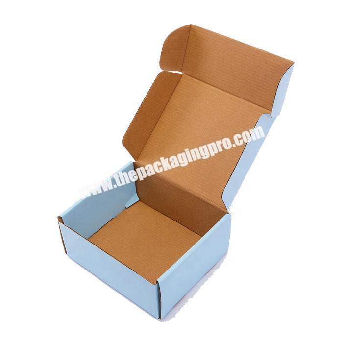 Durable custom paper packaging mailer box corrugated box for shipping