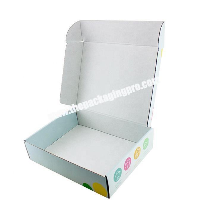 Durable custom printing corrugated paper mailer box for gift packaging