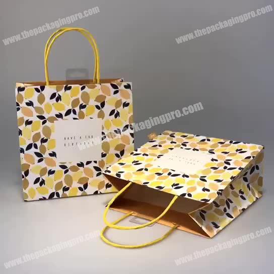 Durable Latest Large Present Wholesale Custom  Attractive Cheap High Quality  Paper Gift Bag Birthday Gift Bag