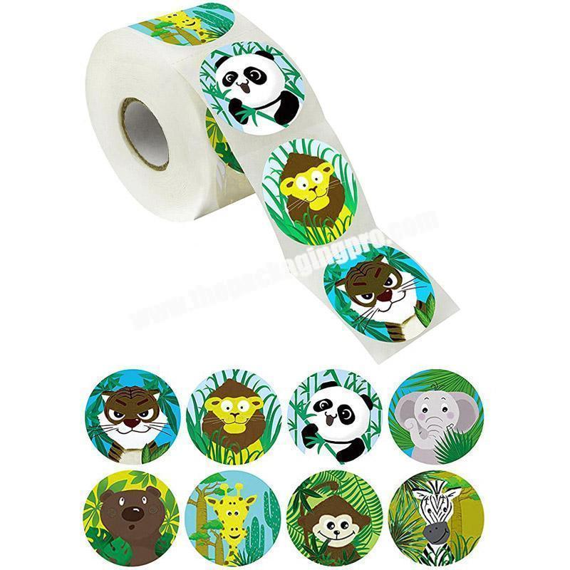 E-Commerce Hot Sale Multi-Styles PrintingPackaging Cartoon Toy Sticker Product Label Stickers Custom