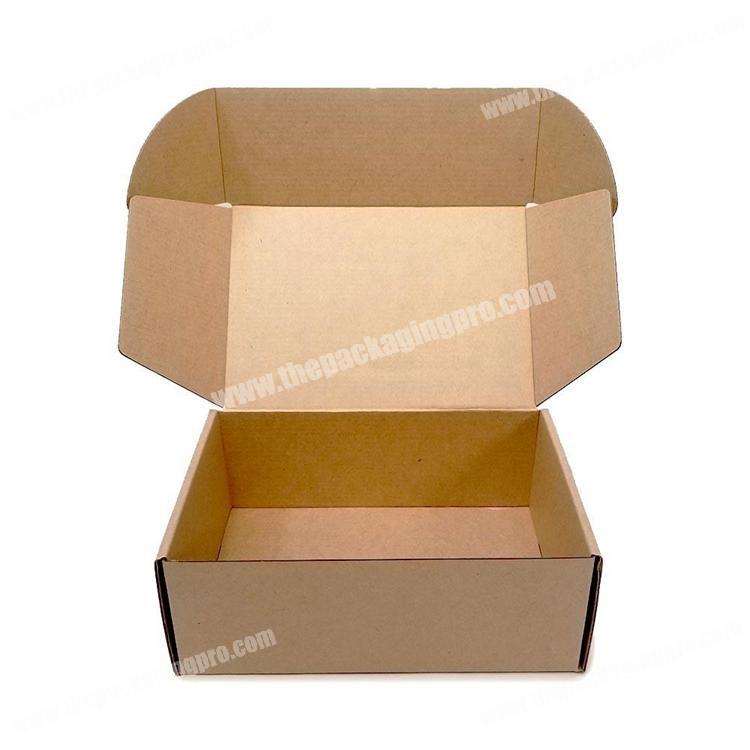 Easy Fold Paper Kraft Shipping Box Folded Cardboard Gift Mailer Box Monthly Healthy Outdoors Fitness Subscription Boxes