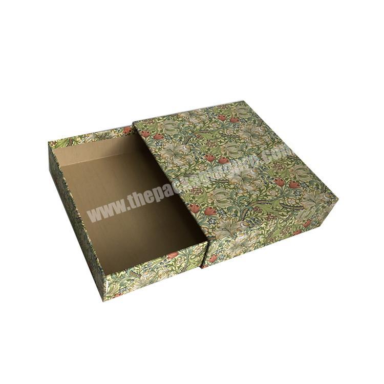 eco custom made lid and base paper gift boxes for watch